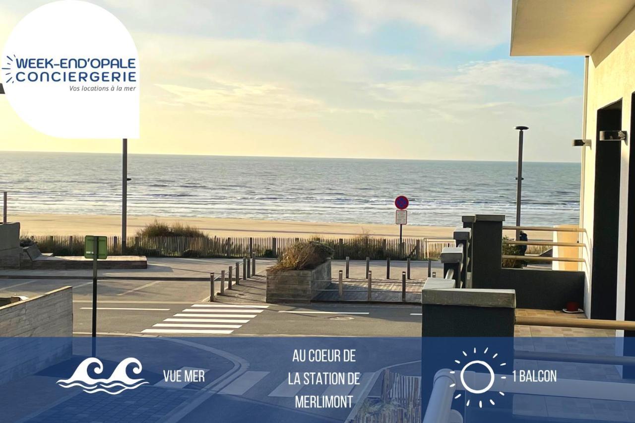 L'Echappee Avec Vue Sur La Mer Merlimont-Plage Eksteriør bilde